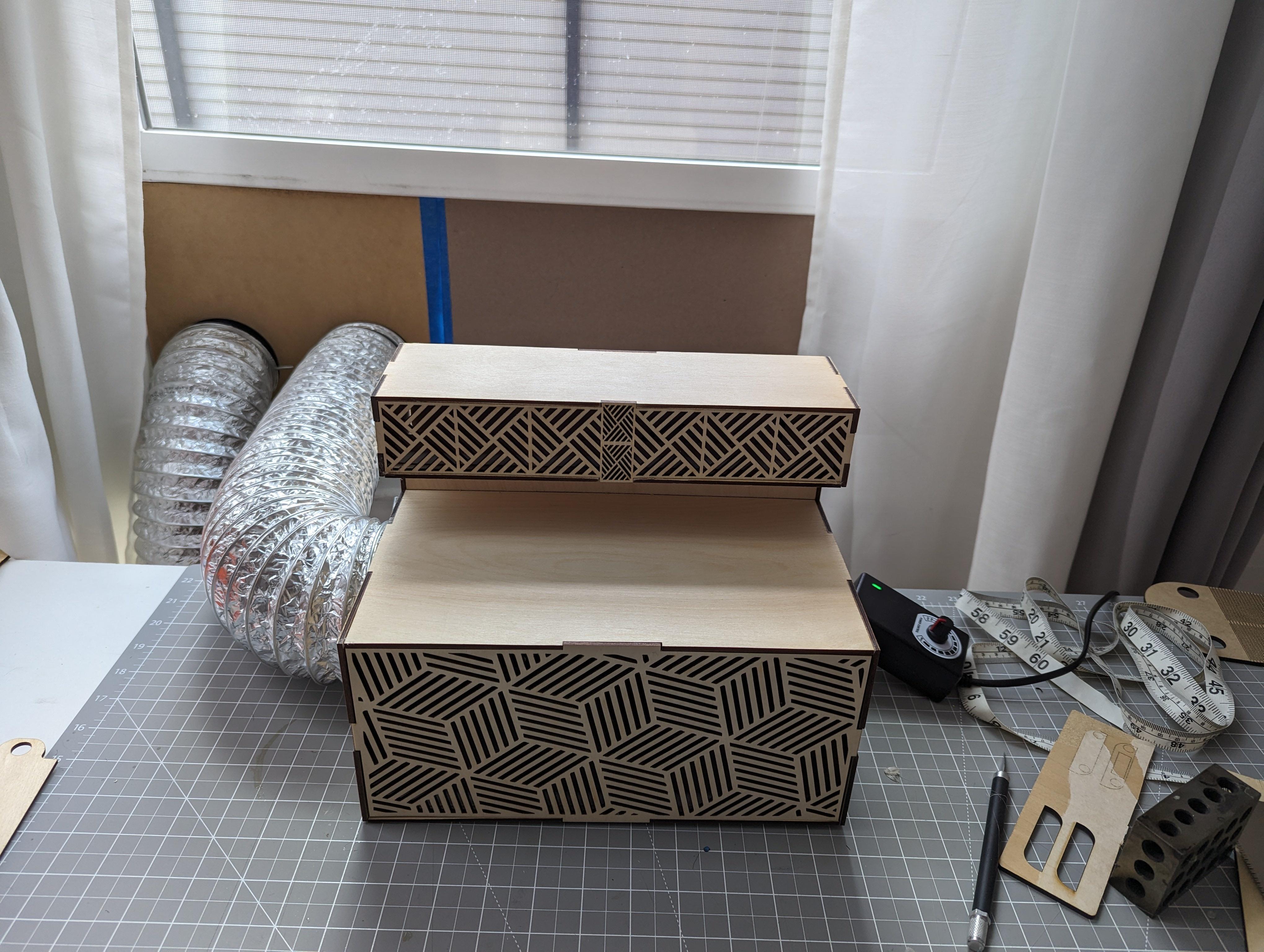 Fully assembled