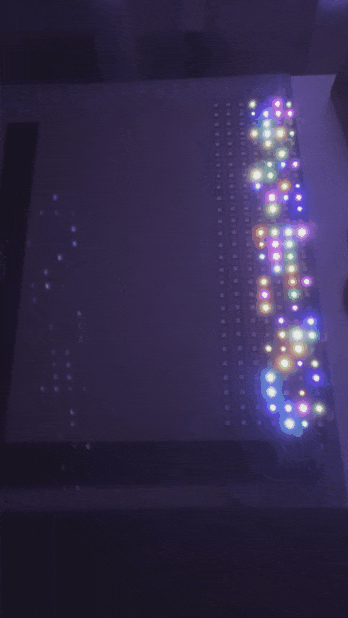LED music visualizer complete build photos