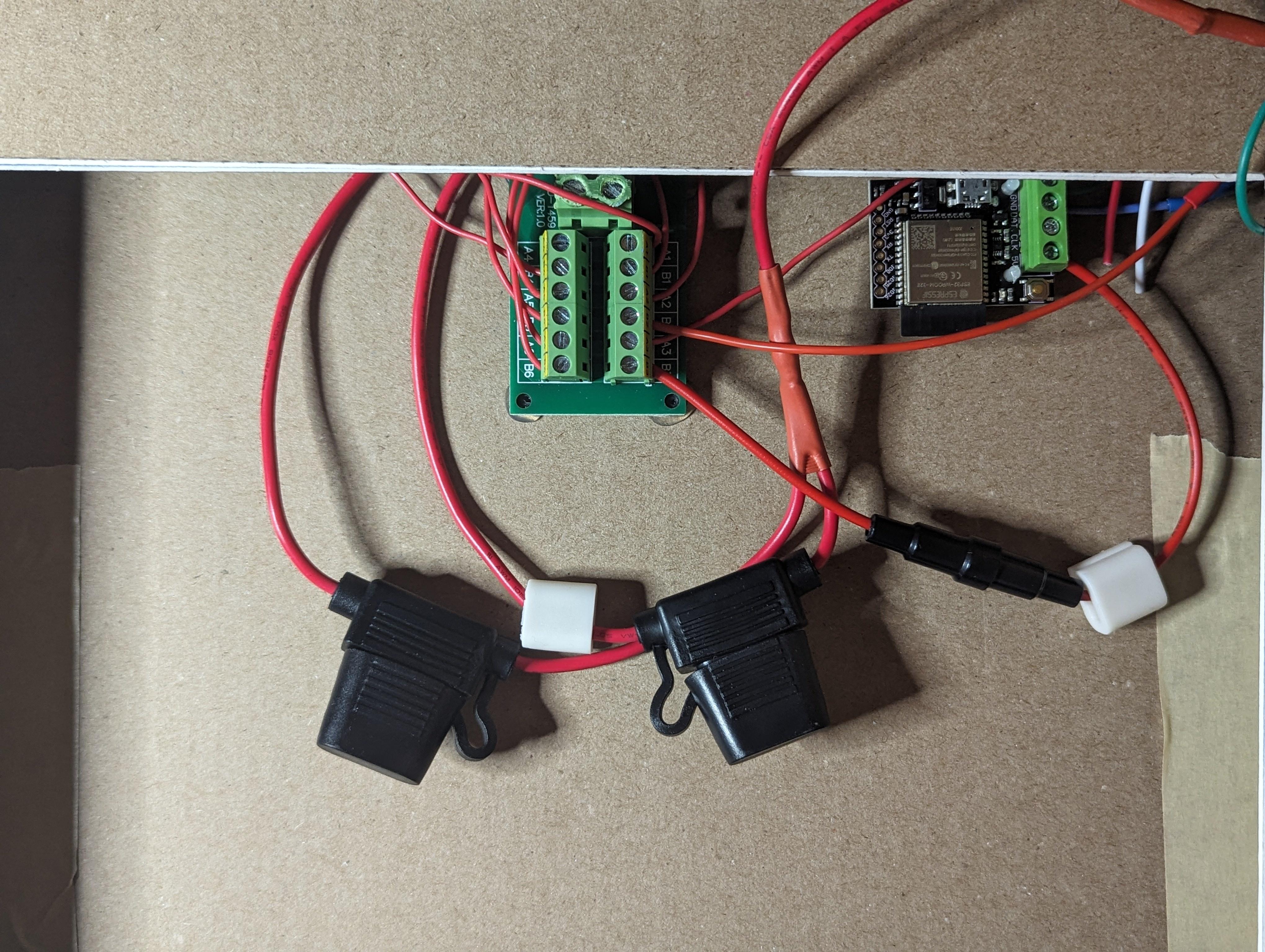 LED music visualizer complete build photos