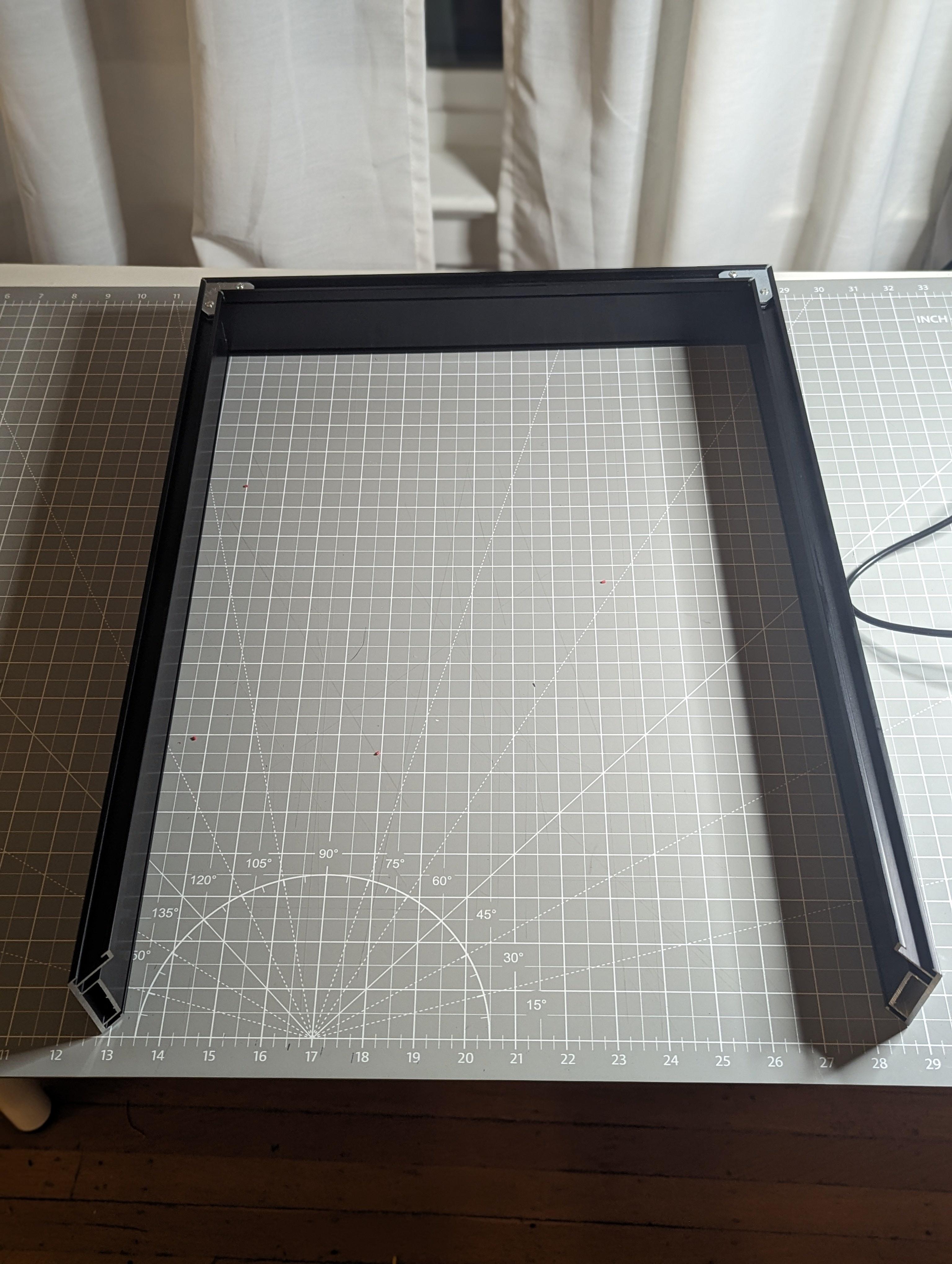 LED music visualizer complete build photos