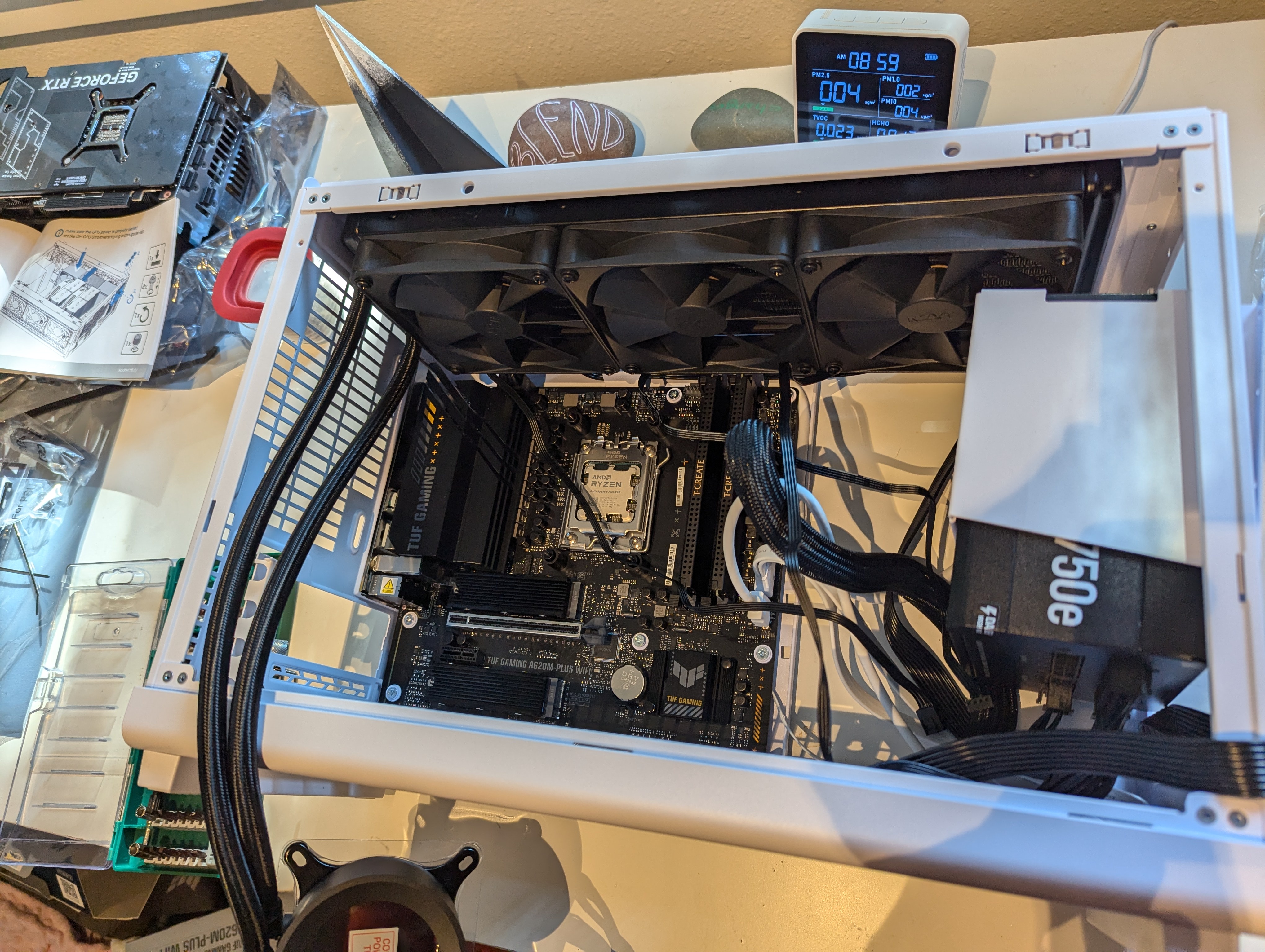 Much more cable routing