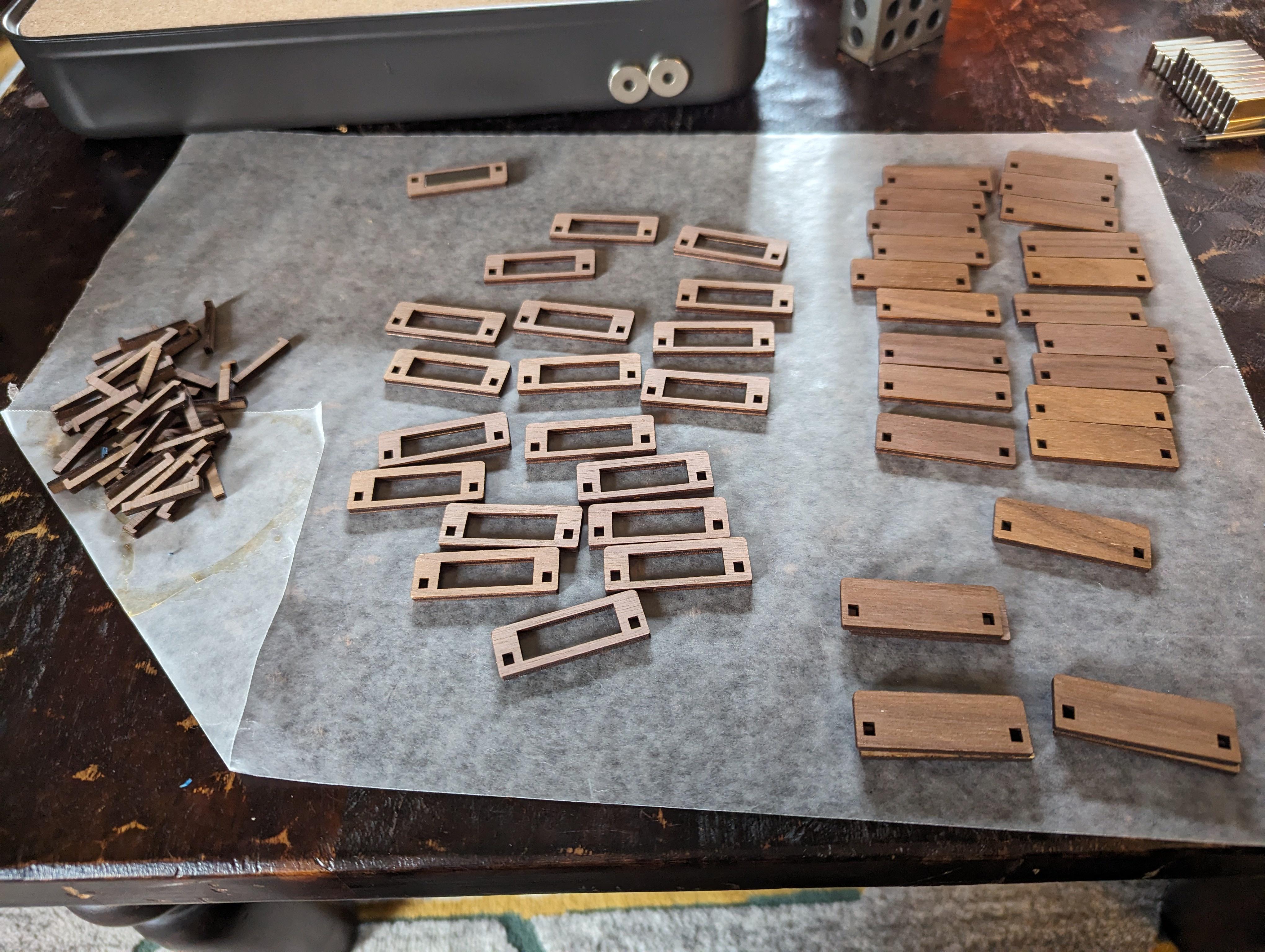 Almost ready for assembly