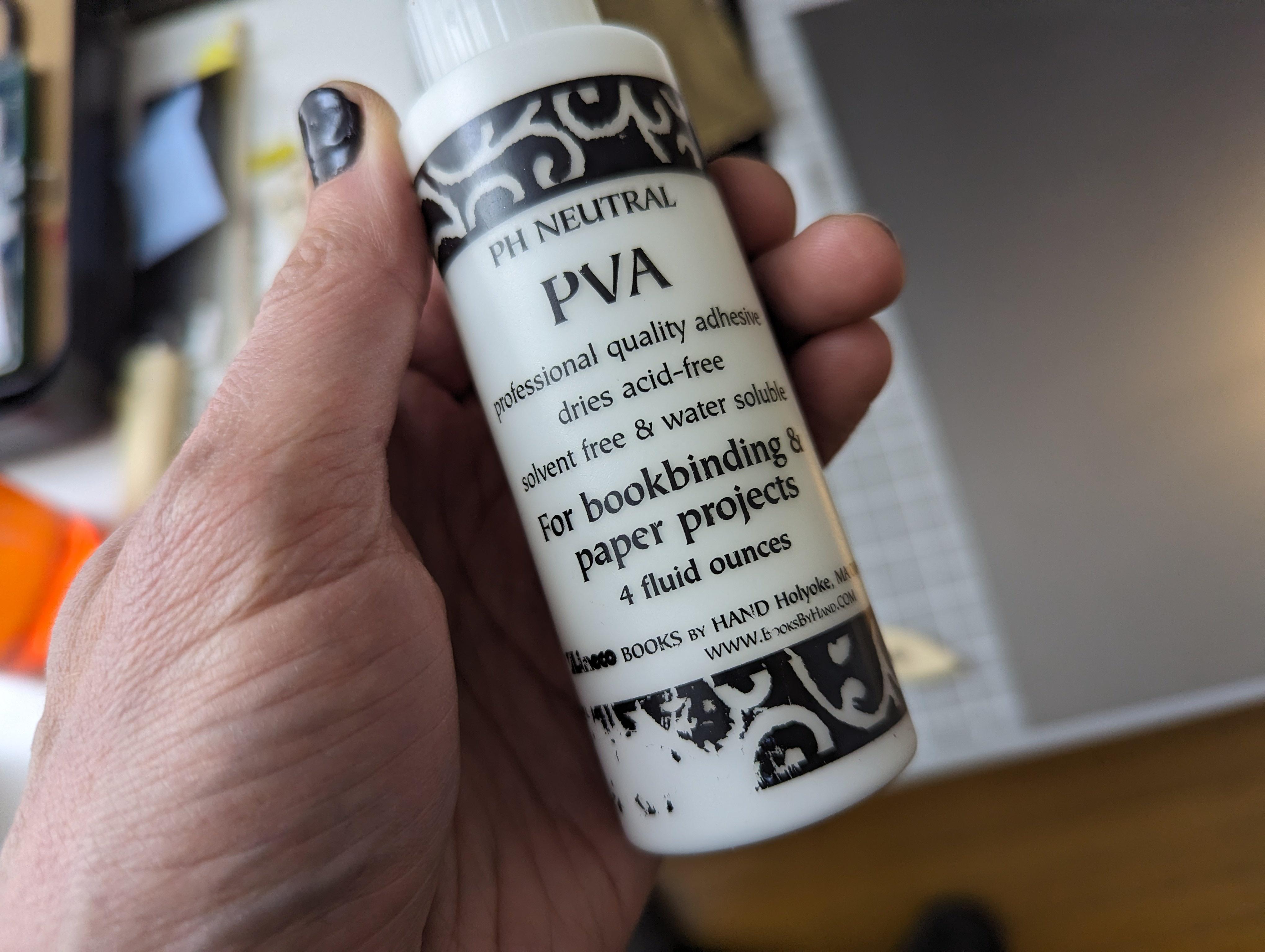 Pva and isopropyl alcohol make a good gilding solution