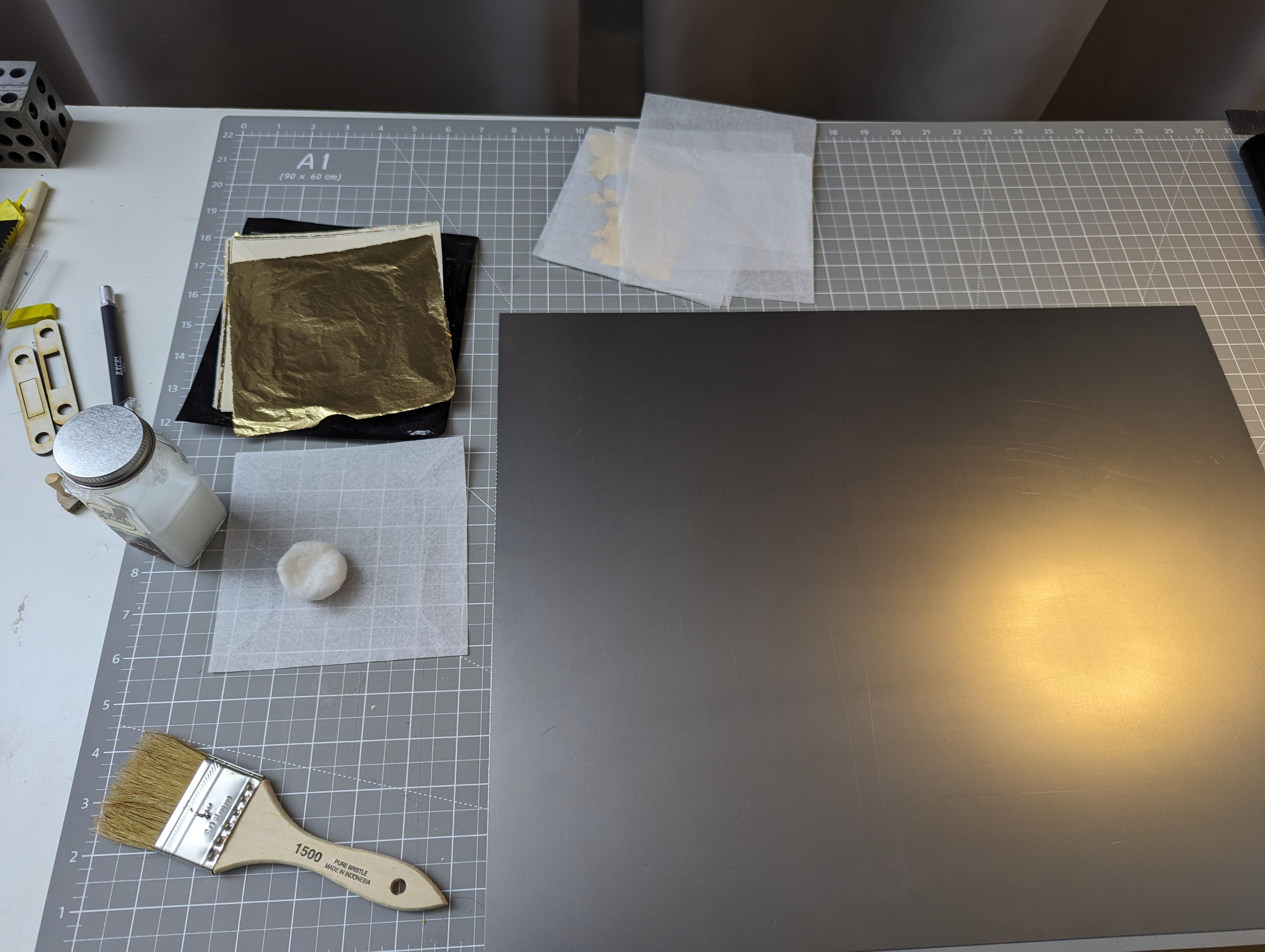 Getting ready for gilding?